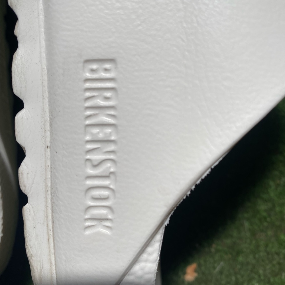 Birkenstock White Arizona Eva Sandals Size 39